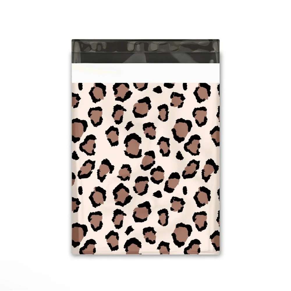 🐆 (20 ct) 10x13 Leopard Print Poly Mailers 🐆